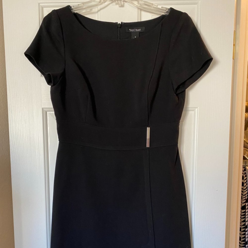 White House Black Market Black Dress Size 8